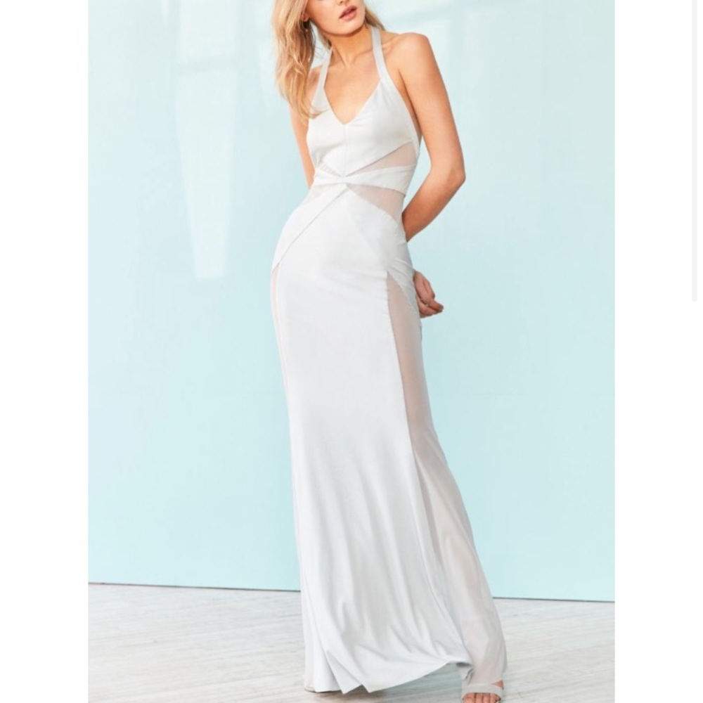 Urban outfitters Electrica Mesh Maxi dress